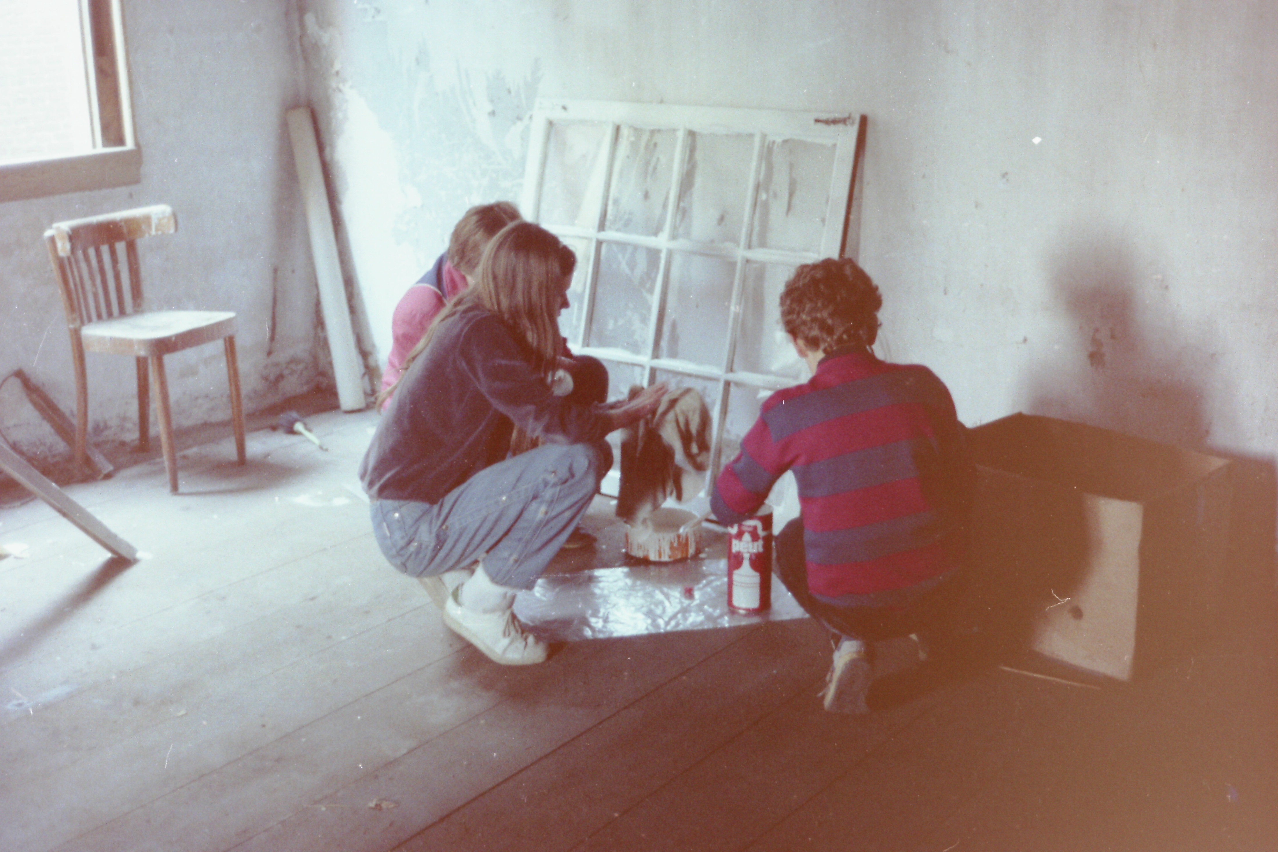 1981 FOTO'S Hoorneboeg schuur opknappen